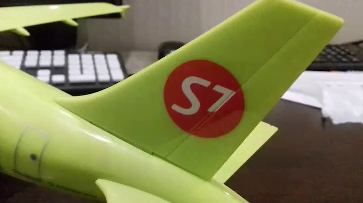 Обзор модели самолёта Airbus А320 А/к "S7 Airlines" "1/100".