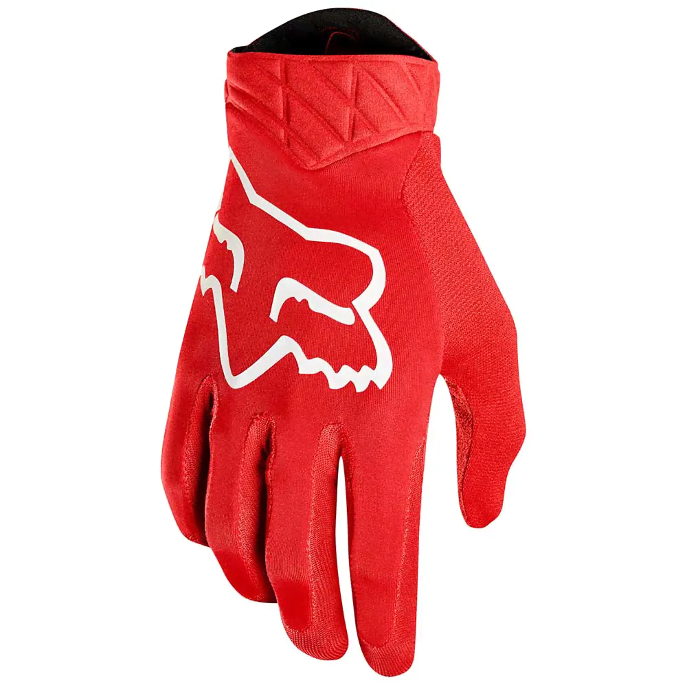 Fox 2021 Airline Flame Red перчатки-0