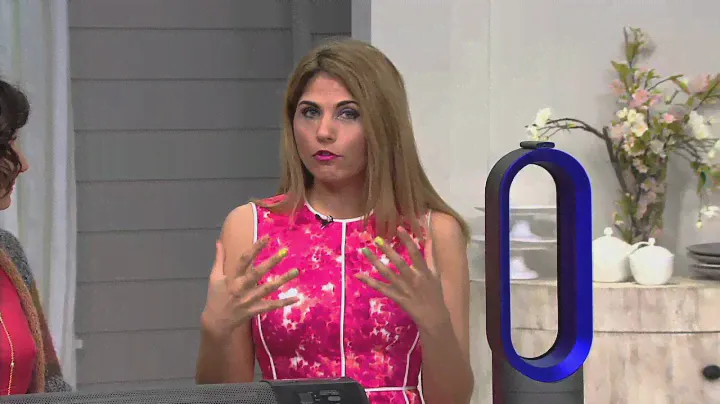 Dyson AM04 Hot & Cool Bladeless Air Multiplier Heater & Fan on QVC