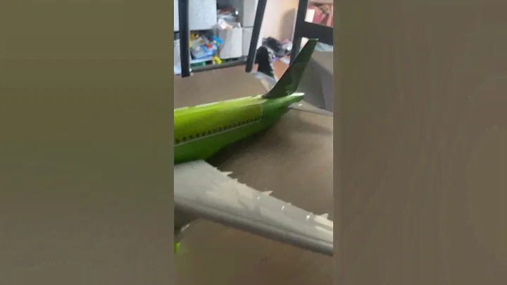 Моя модель самолёта S7 Airlines Airbus A320 Neo