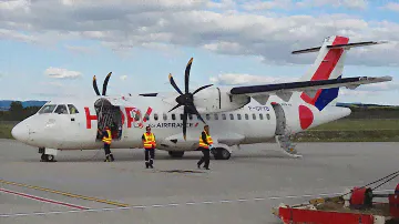 ATR 42-500 Airline Hop! - Preflight and Takeoff